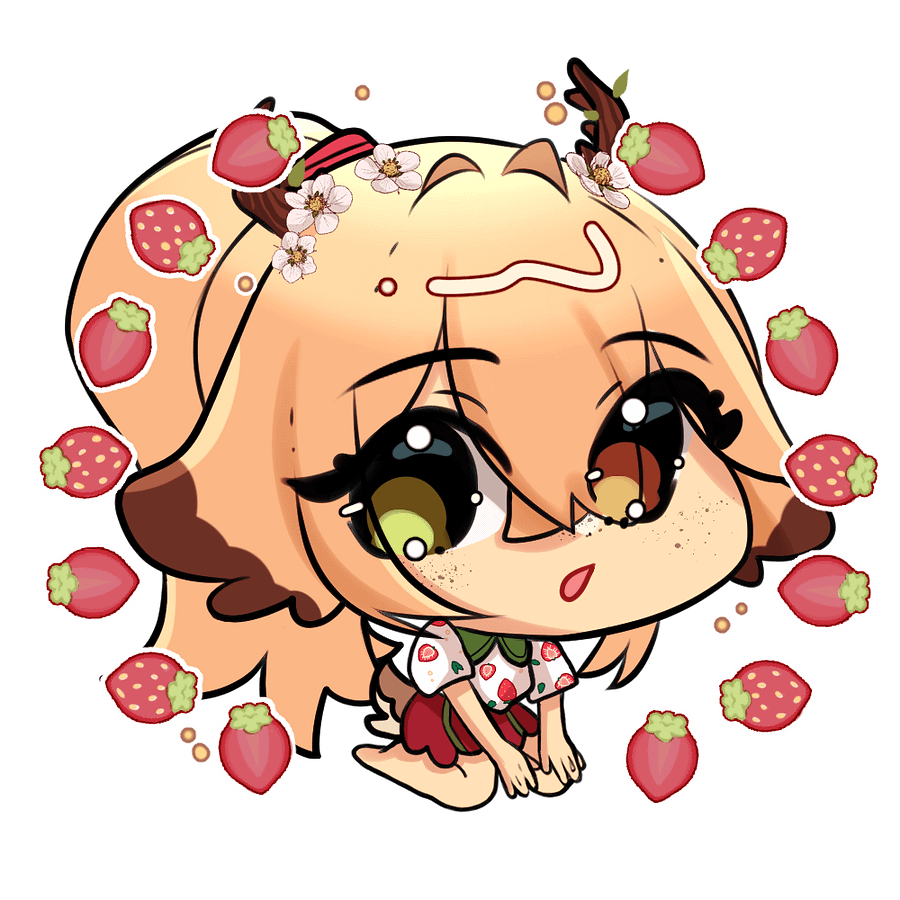 Strawberry Cass Charm product image (1)