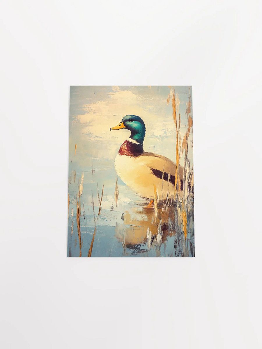Rustic Farmhouse Duck - Serene Country Wildlife Art product image (33)