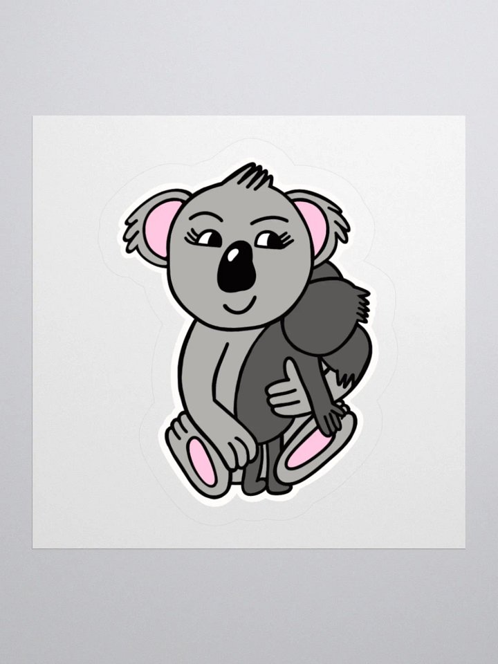 Cuddly Koala Kiss Cut Stickers product image (1)
