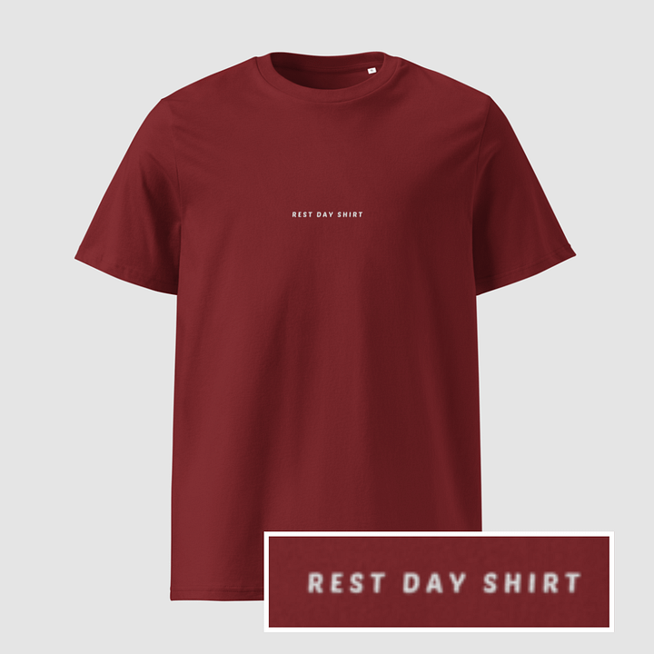 Rest Day Shirt product image (1)