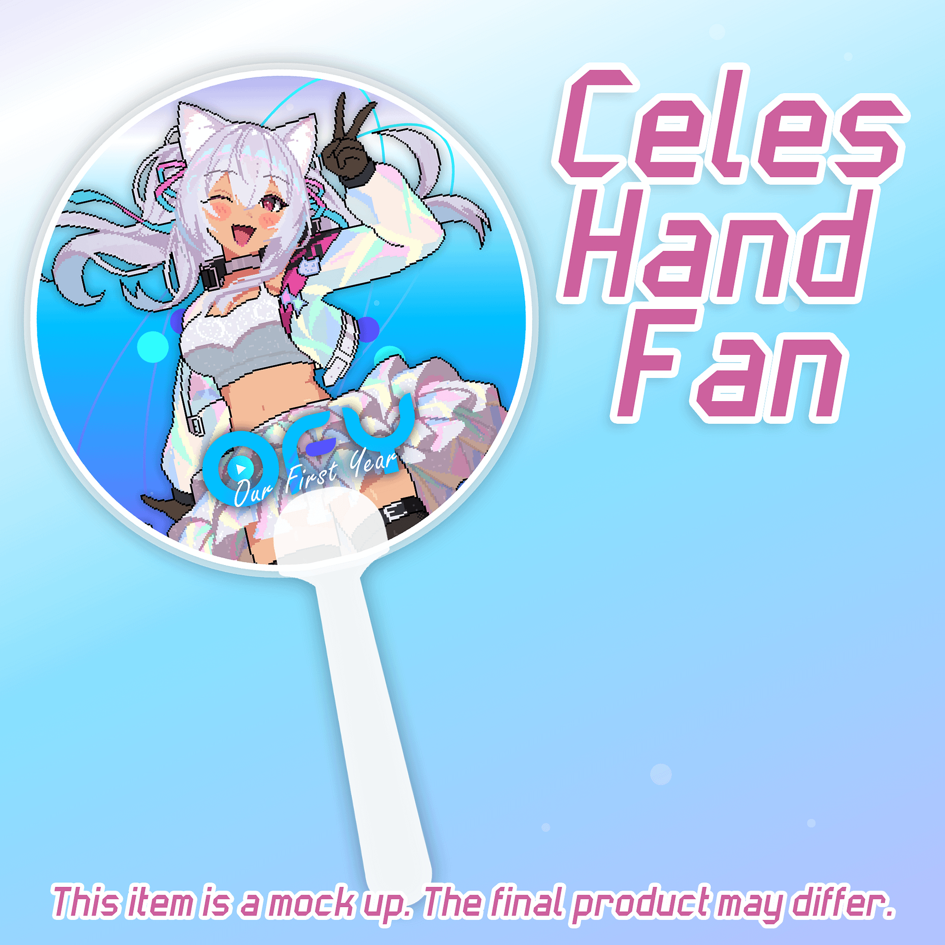 Celes Festival Hand Fan [PREORDER] product image (1)