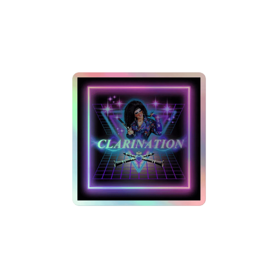 CLARINATION Holographic Sticker product image (1)