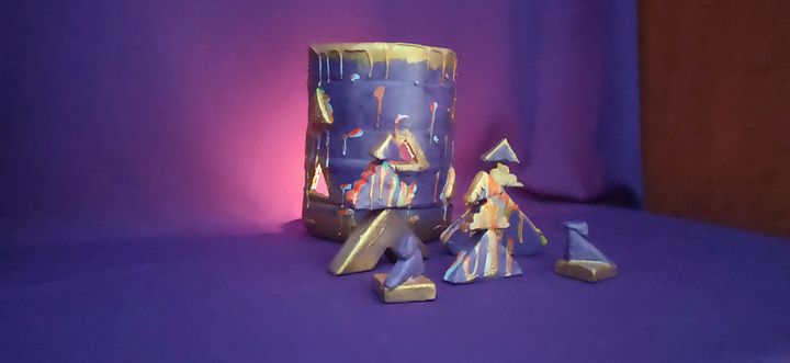 Pop Arte em presépio, Sagrada Família minimalista, decoração de natal product image (2)