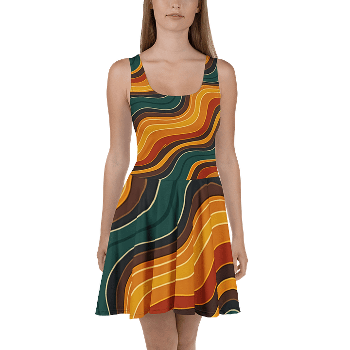 Barry Grady 'Flowing Waves' Sleeveless Dress product image (2)