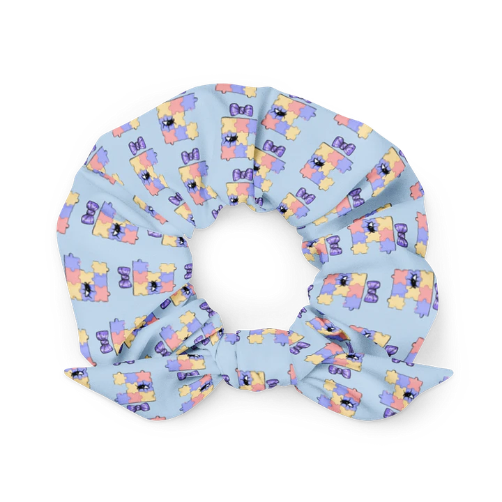 Pastel Blue Jiggy Scrunchie product image (1)