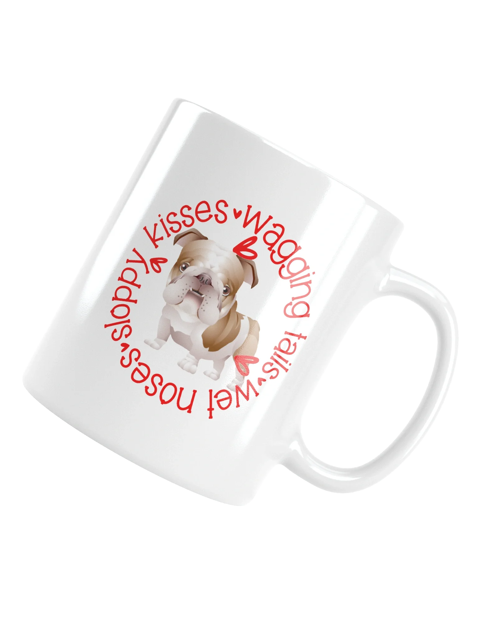 Sloppy Kisses Bulldog Mug product image (15)