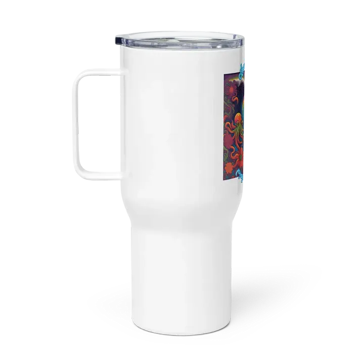 Cthulhu Surf Stainless Steel travel mug with handle 03a product image (1)