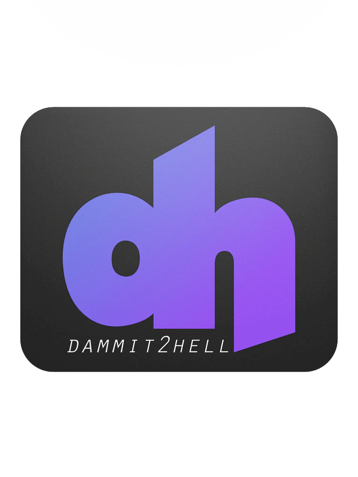 d2h Logo Classic Mousepad product image (2)