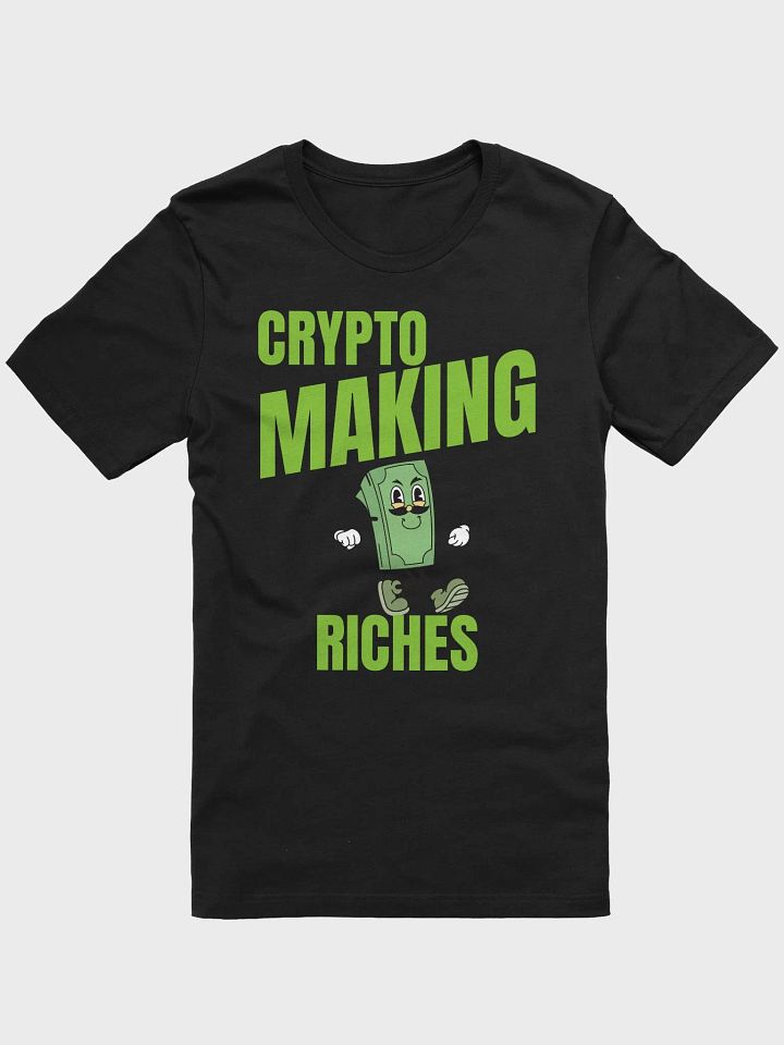 Crypto Riches Dollar Character T-Shirt product image (1)
