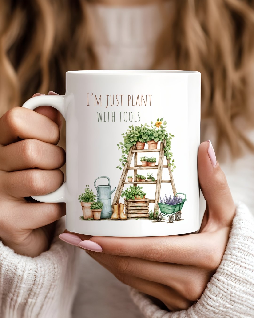 I'm Just Plant with Tools Coffee Mug product image (1)
