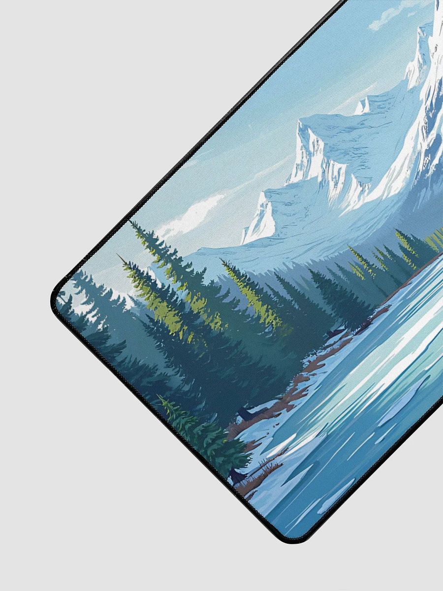 Winter Lake Mountain Desk Mat product image (3)