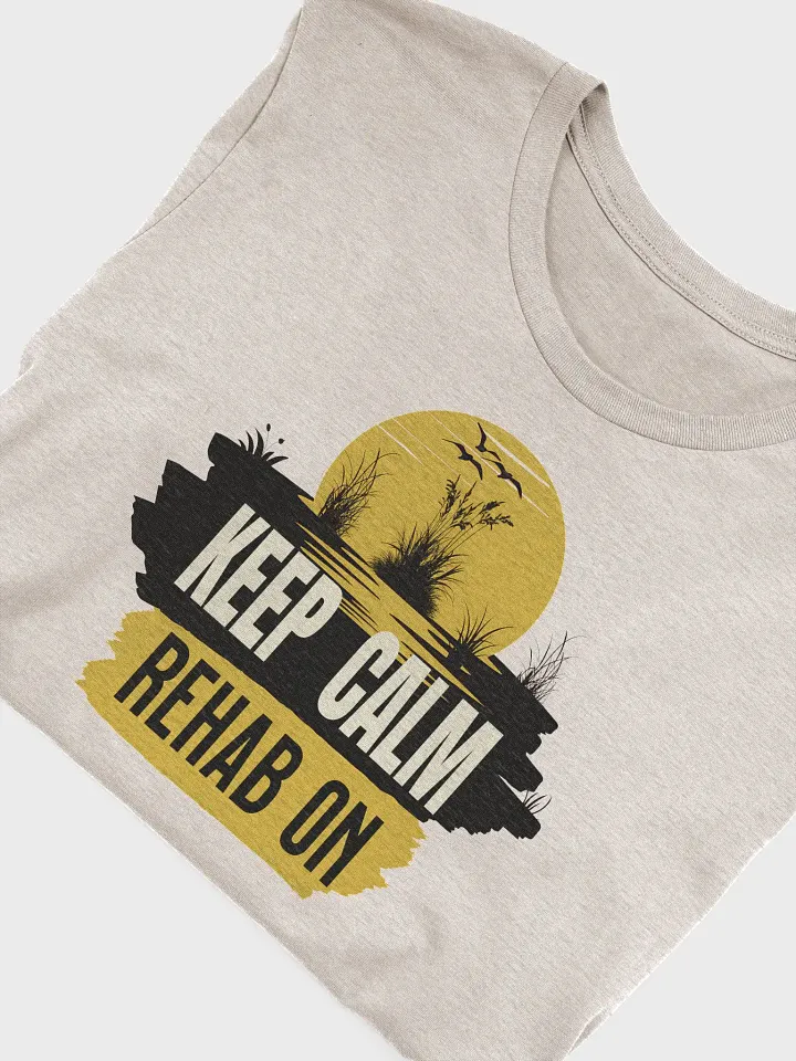 Keep Calm, Rehab On T-Shirt, Vet Nurse Gift, Animal Rehab Shirt, Wildlife Vet Gift, Wildlife Rehabber T-shirt product image (2)