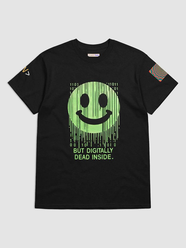Digitally Dead Inside Tee | Matrix-Core ASCII Geek Shirt product image (1)