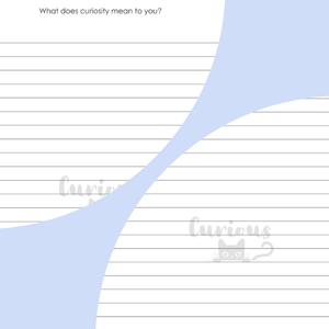 Curious Journal: 30 days of writing prompts (DIGITAL DOWNLOAD/ PRINTABLE) product image (2)