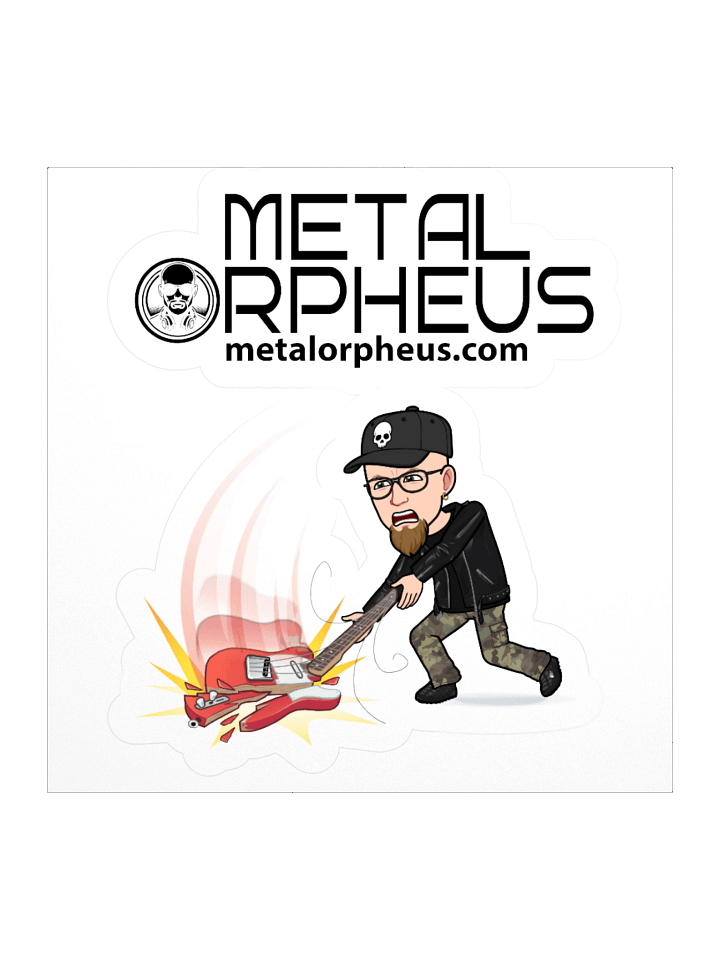 Metal Orpheus Sticker of Attack +1 product image (1)