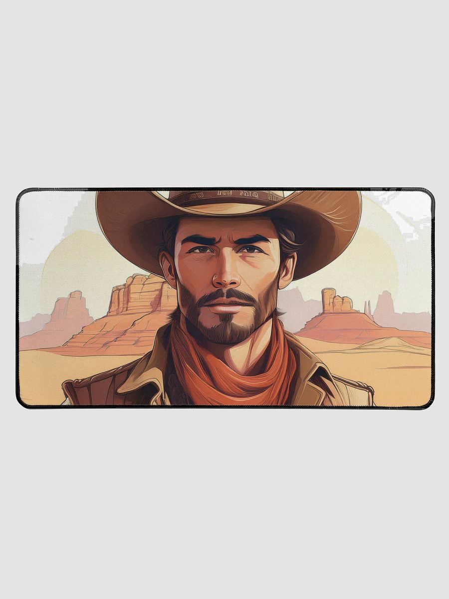 Desk Mat 15.5" x 31.5" cowboy normal product image (1)