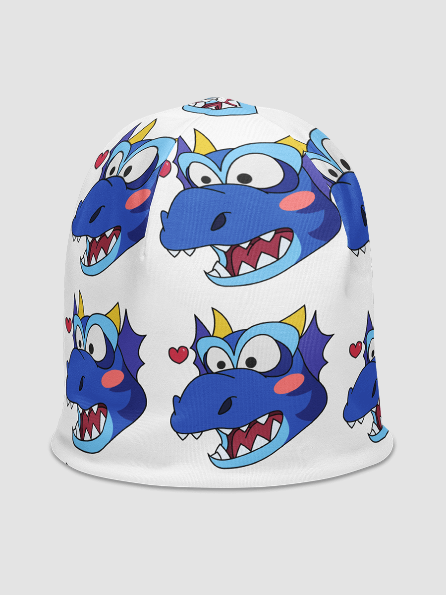 Lotta Love Blue Dragon All-Over Print Beanie product image (3)