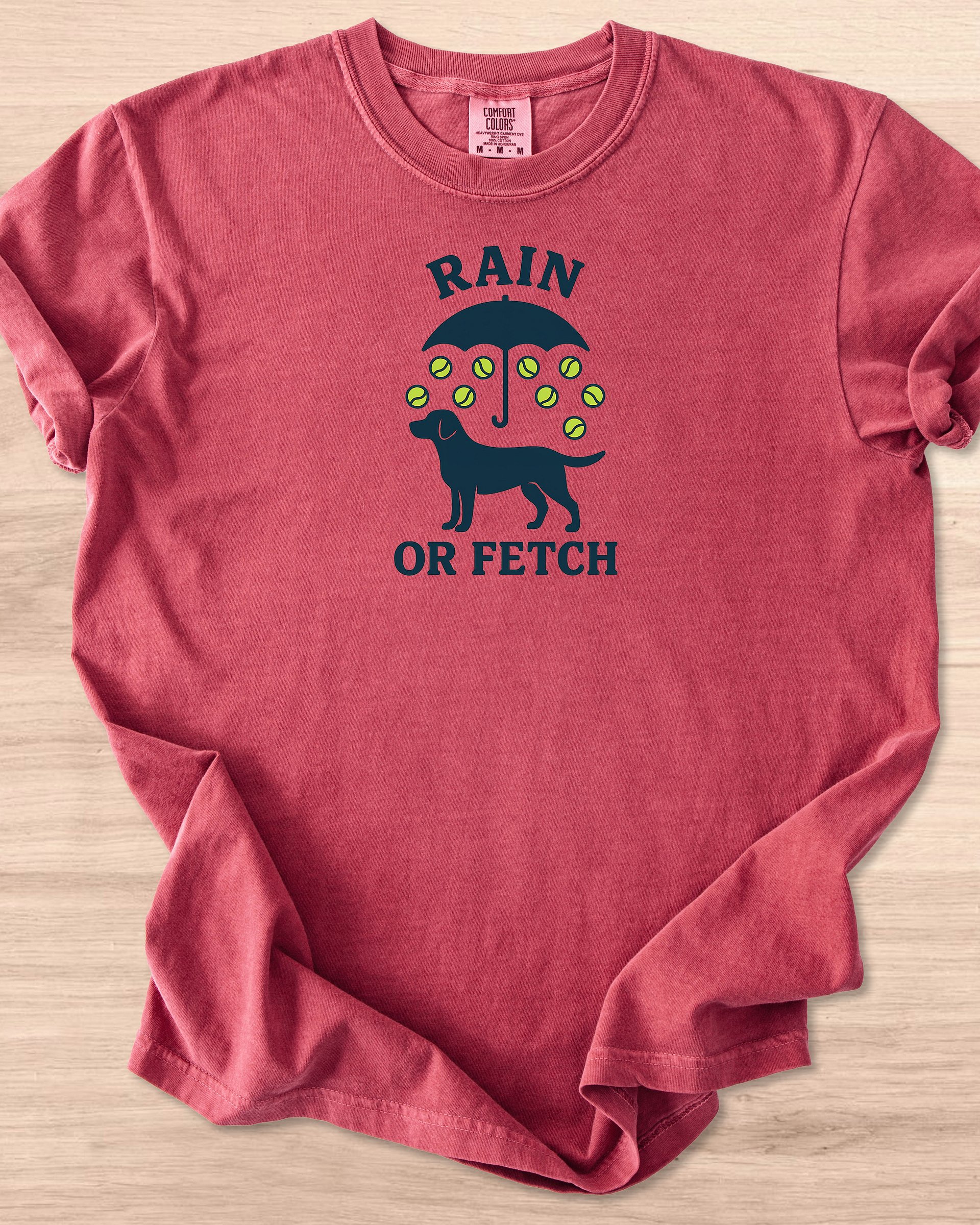 Rain or Fetch (Labrador Retriever) Tee product image (5)