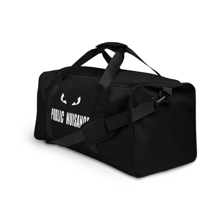 Public Nuisance: Duffle Bag (Black) product image (3)