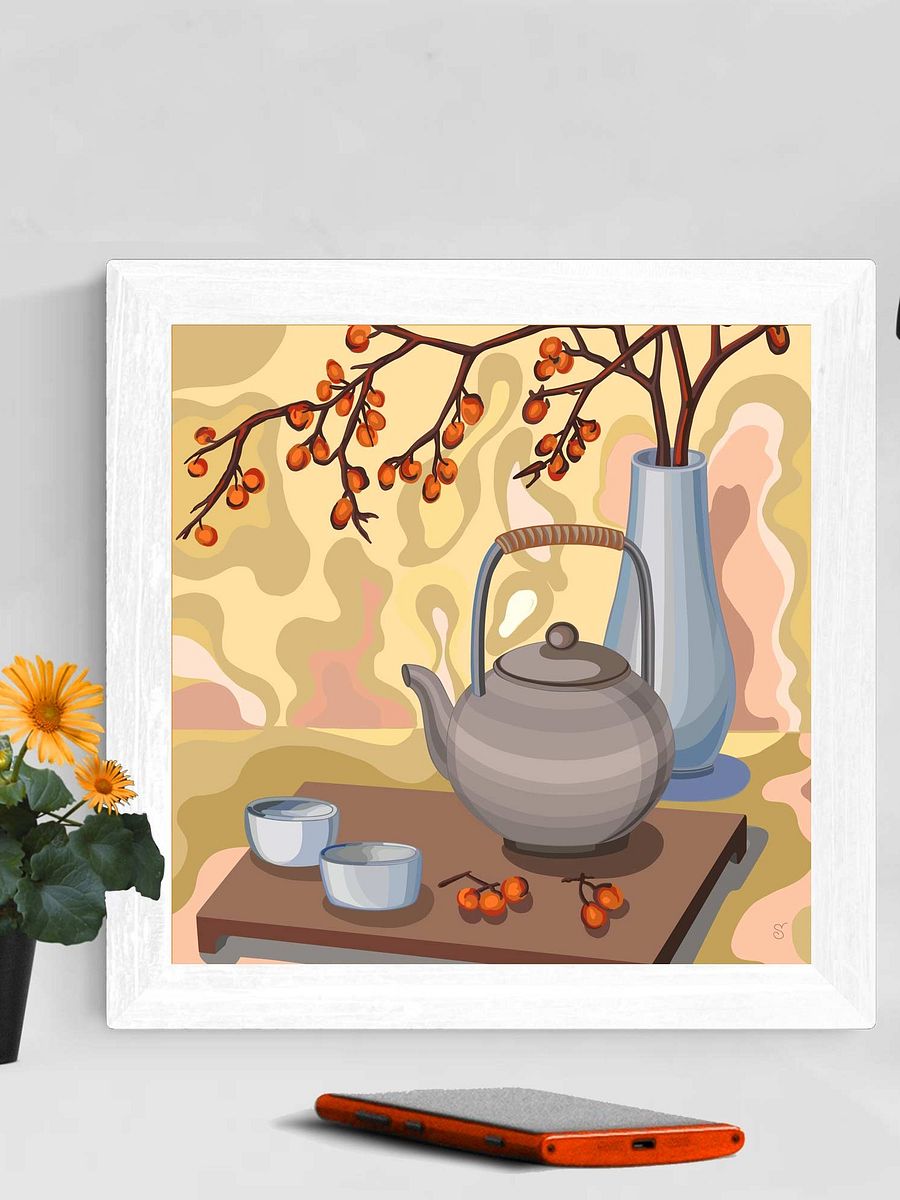 Berries and Brew Canvas Art - Coffee Shop No. 1 product image (116)