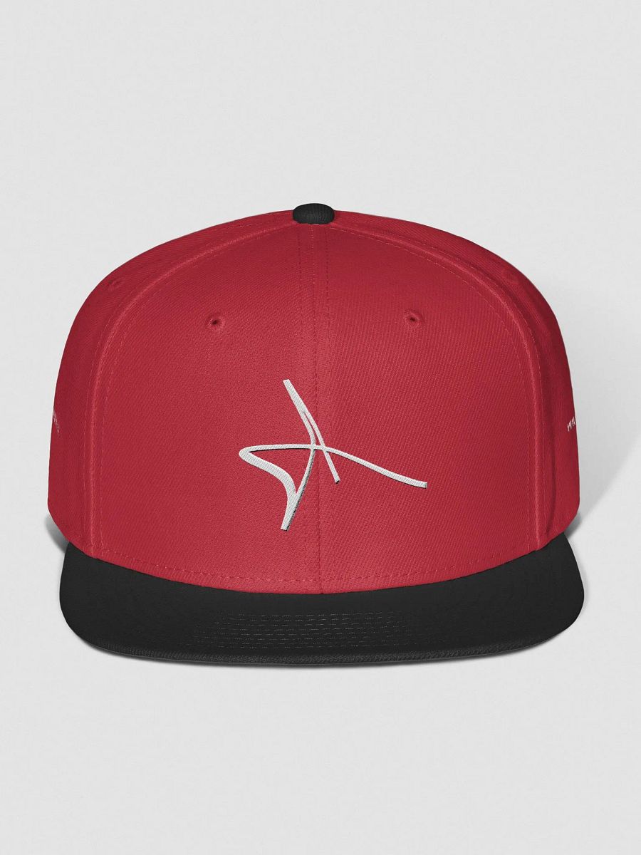 Red Amaur Lux Snapback product image (1)