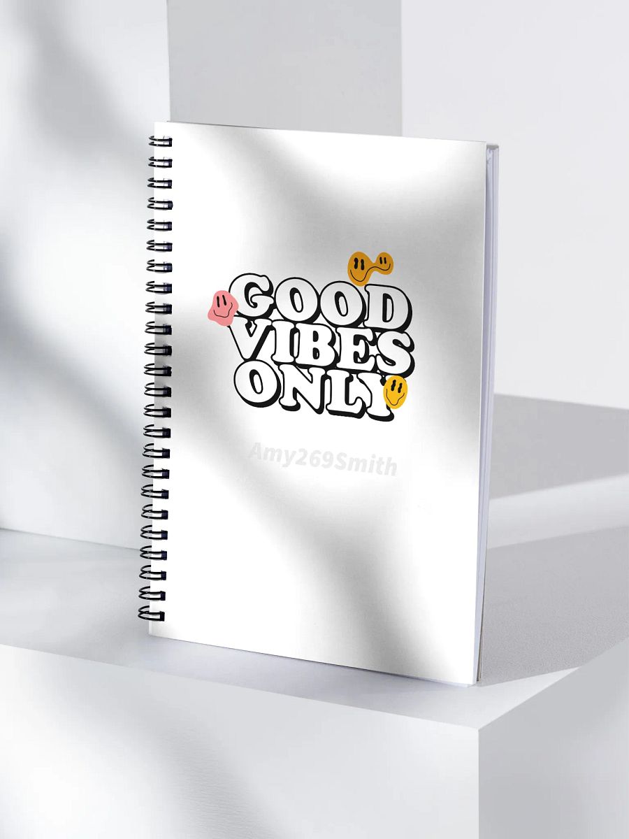 Smiling Flower Spiral Notebook product image (4)