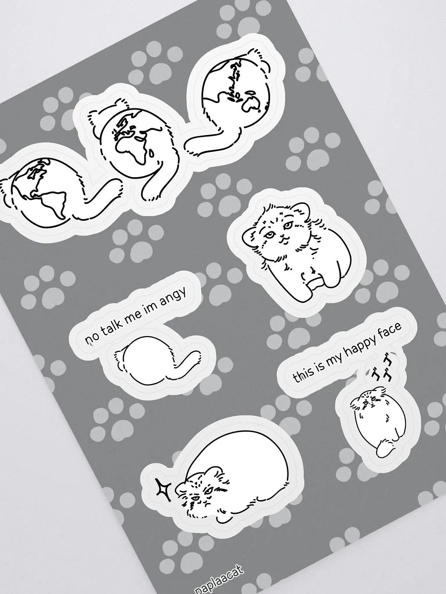 Manul Sticker Set product image (1)