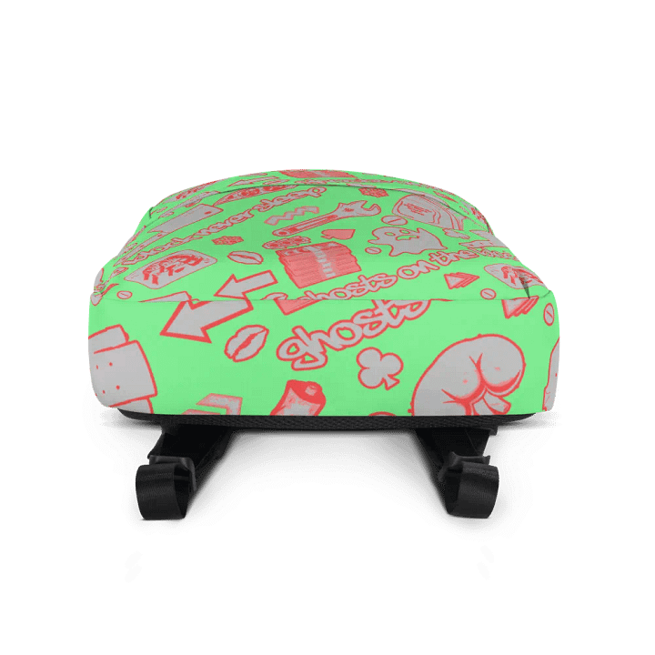 A8M - Ghosts On The Block Never Sleep Bookbag (Strawberry September) product image (2)