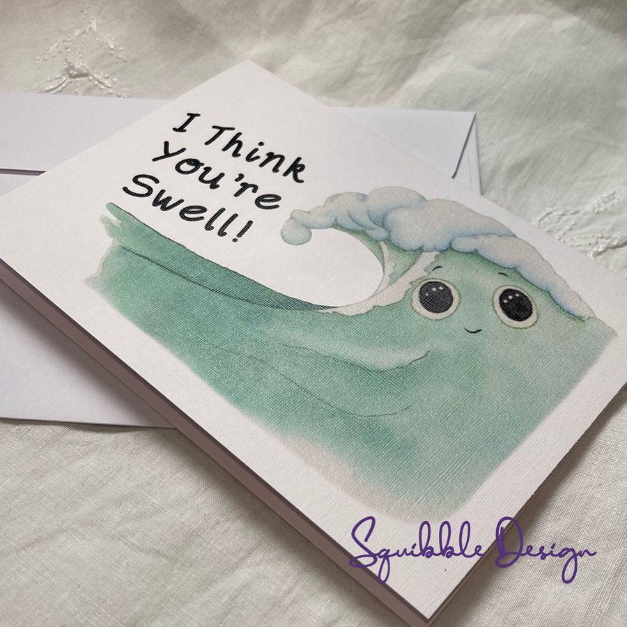 I Think You're Swell! - Greeting Card product image (2)