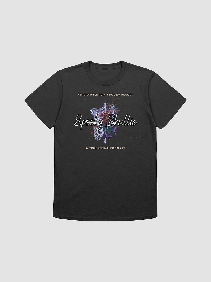 Spooky Skullie Podcast Ribcage Soft Shirt product image (3)