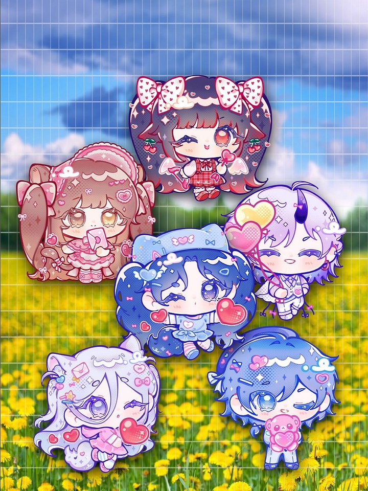 [PREORDER] "FAVORITE FLOWERS" Stickers product image (1)