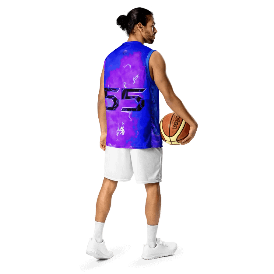 Calypso All-Over Print Basketball Jersey product image (12)