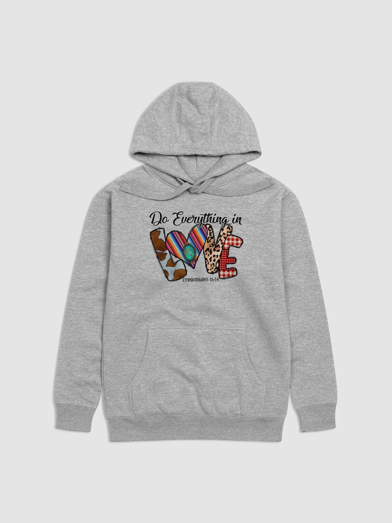 Do Everything in Love - Adult Hoodie product image (2)