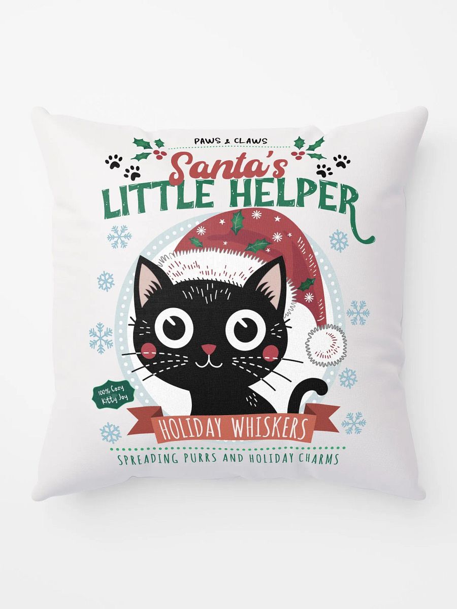 Santa's Little Helper pillow product image (5)