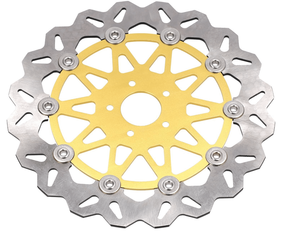 ZT-Tuning Bremsscheibe 260mm, schwimmend gelagert, Gold product image (2)