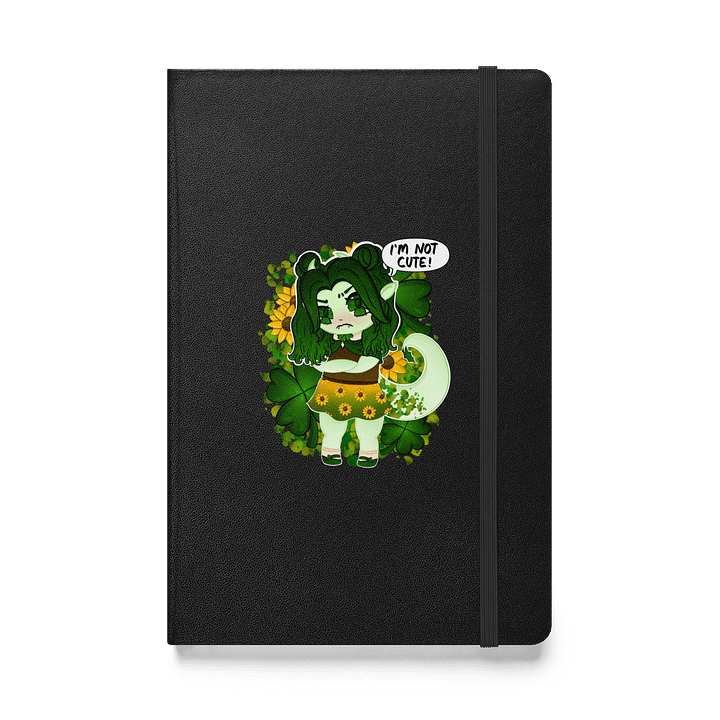 Bulbie "Not Cute" Brooke Hardcover Notebook product image (1)