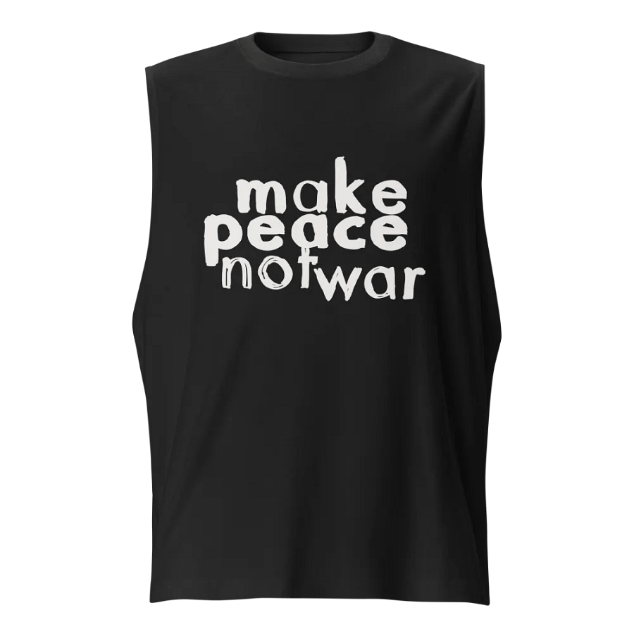 Peaceful Warrior Muscle Tank product image (1)