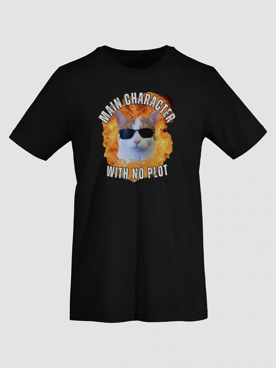 Main Character With No Plot Cat T-Shirt product image (13)
