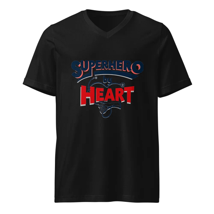 Heartfelt Superhero V-Neck Tee product image (1)