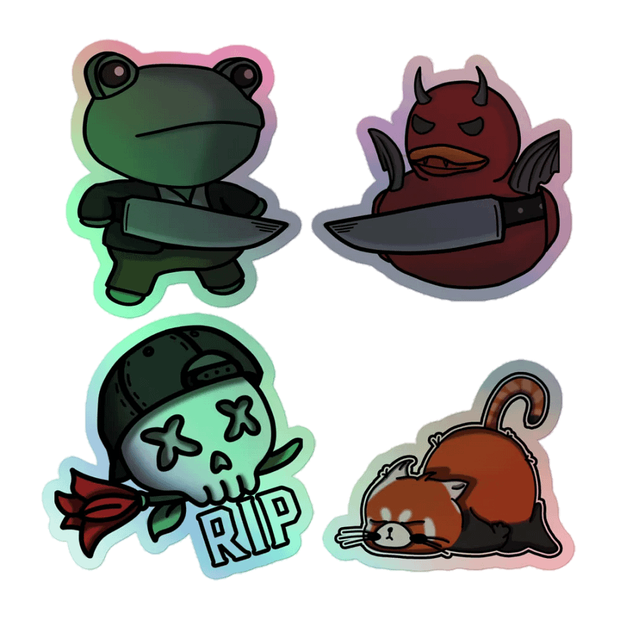 Emote Sticker Set #1 product image (1)