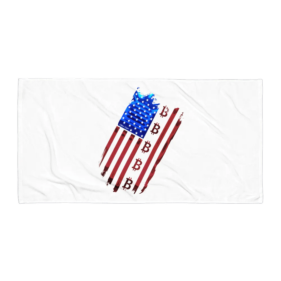 Neon Patriotism Sublimated Towel product image (1)