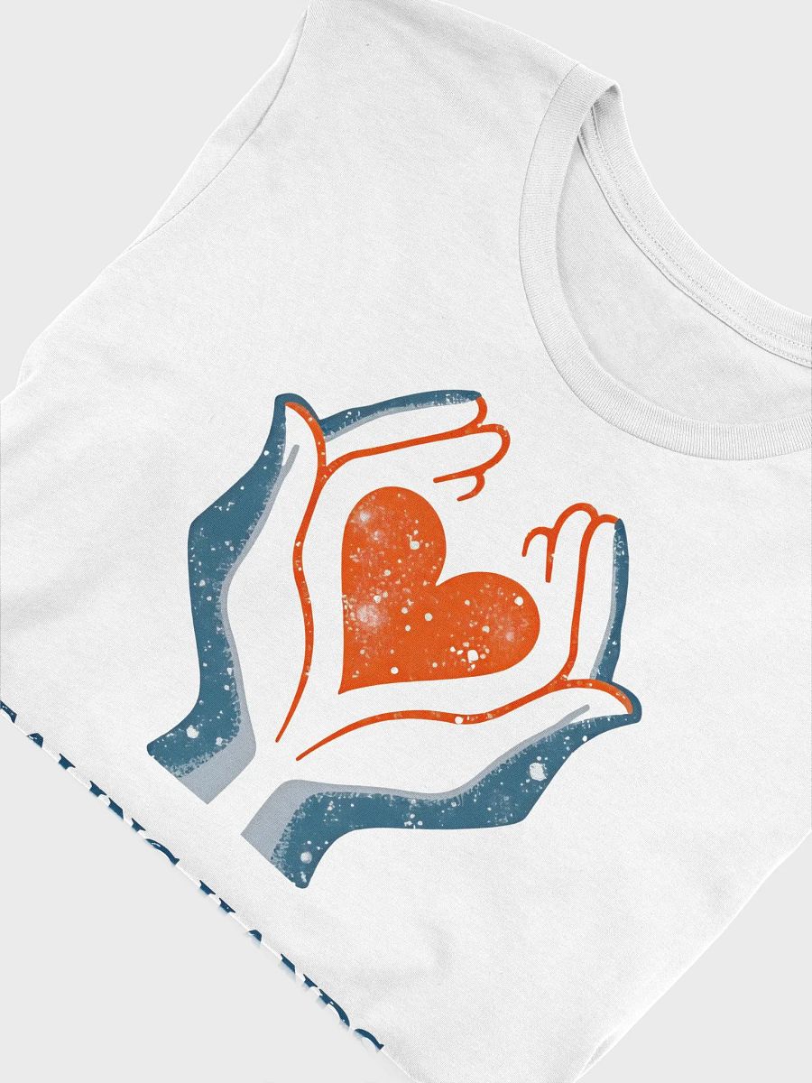 Flaming Heart , Dad's heart, Healing Hands T-Shirt product image (52)