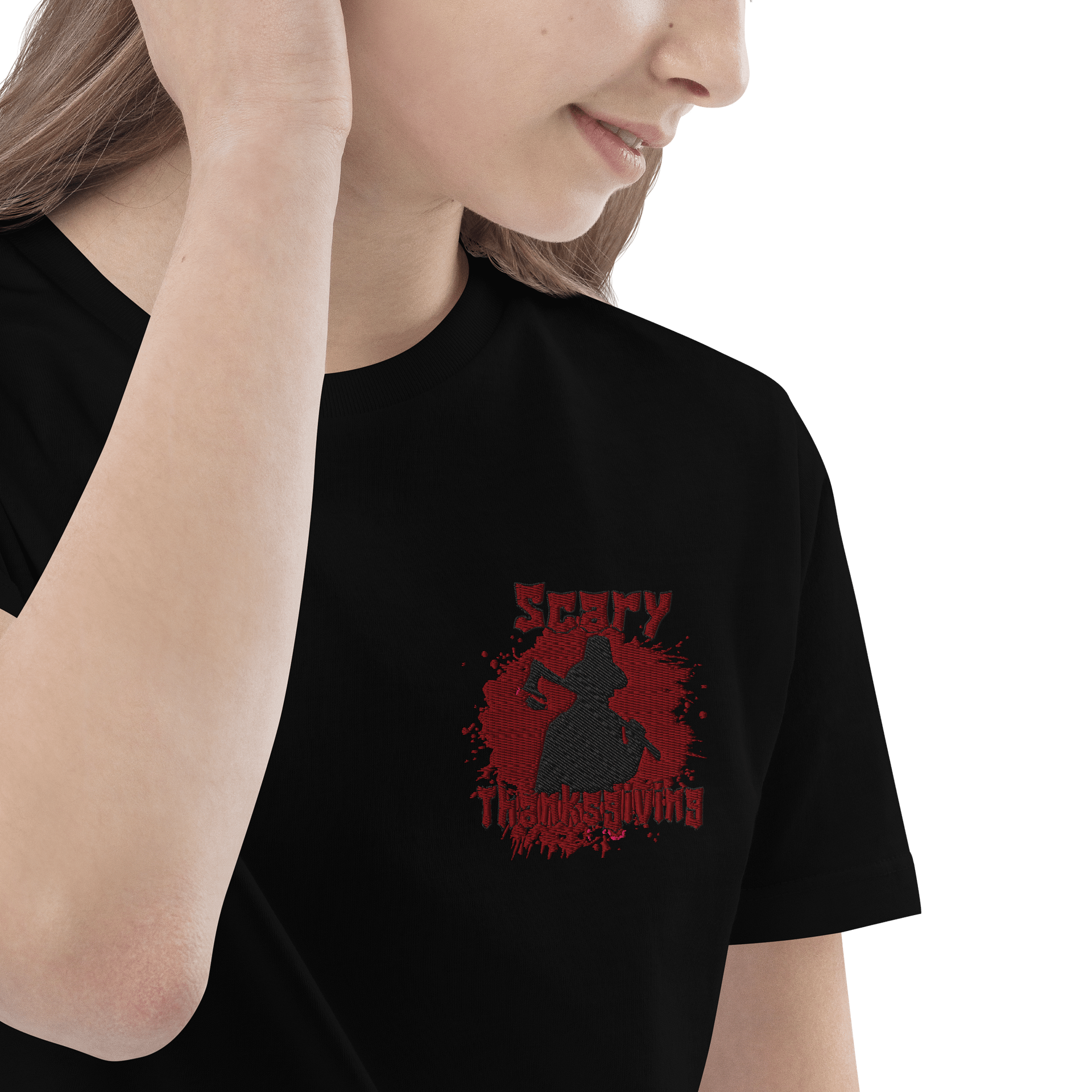 Bloody Thanksgiving Axe Kids T-Shirt product image (7)