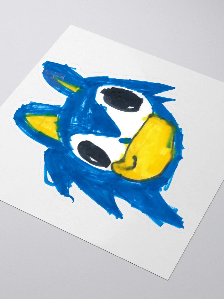 Hand-Drawn Hedgehog - Decal product image (3)