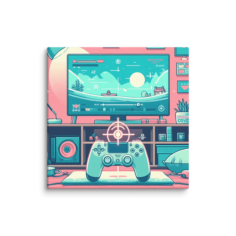 Gamer's Haven Canvas - Game On Collection