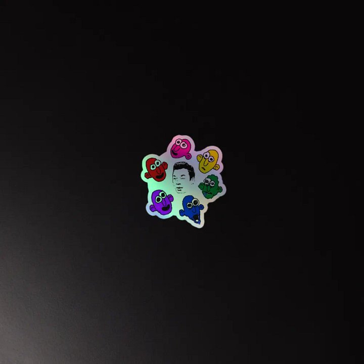 THE JIMMY SHOW! (Holographic Sticker) product image (2)