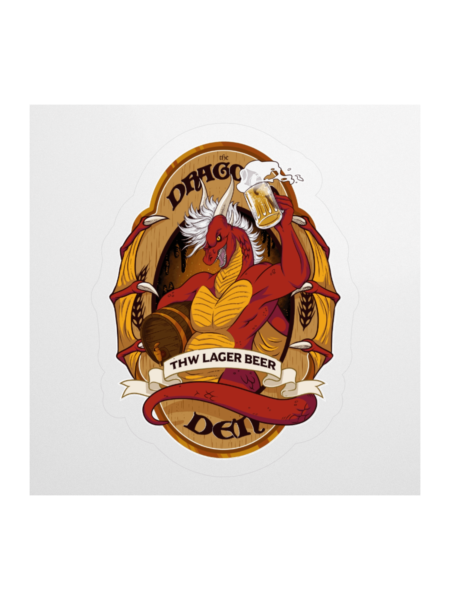 Dragon's Den sticker product image (1)