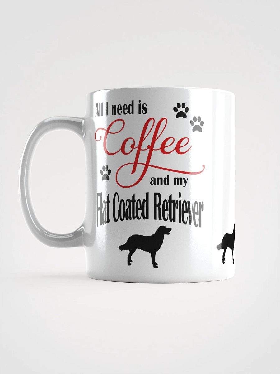 Coffee and my Flat Coated Retriever Mug product image (6)