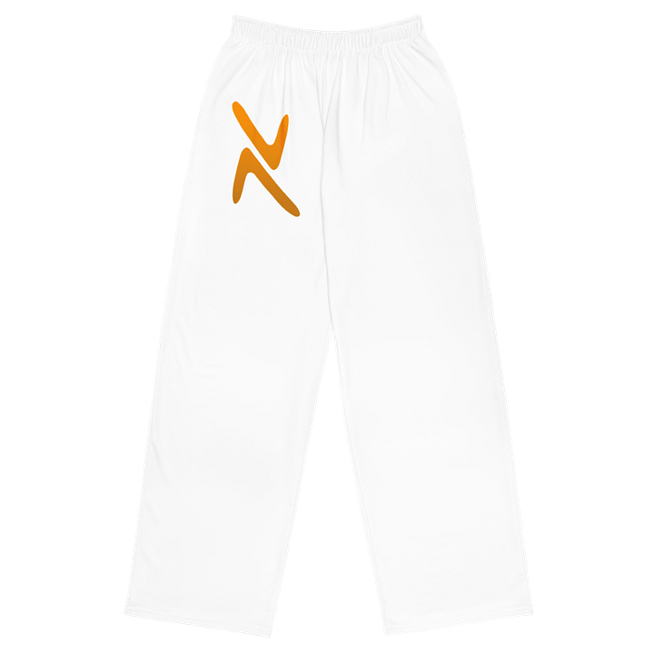 xNeeyah logo White wide leg pants product image (1)