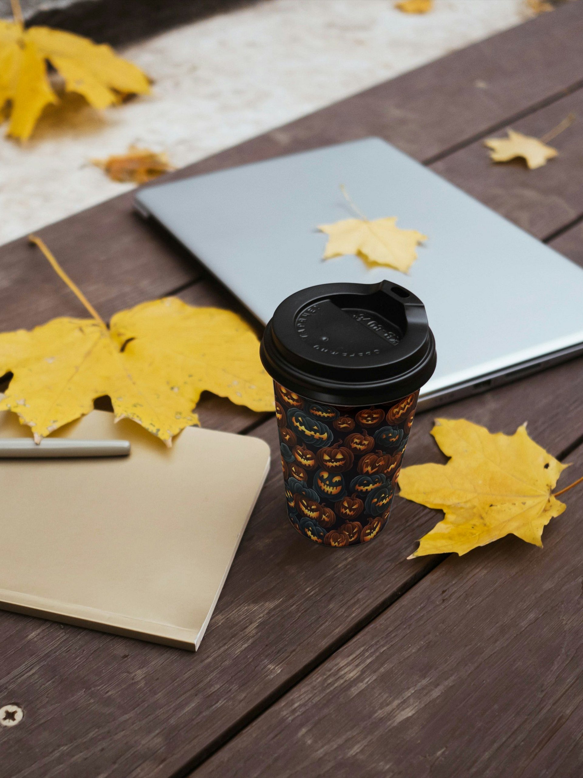 Pumpkin Patch All-Over-Print Travel Mug product image (2)